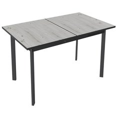 Эрдинг Стол раздвижной Тип 1 (Черный муар/Бискайская сосна) Triya