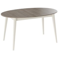 Феникс Тип 1 Стол ЛДСП исп 6 (Слоновая кость/Дуб Сонома трюфель) Triya