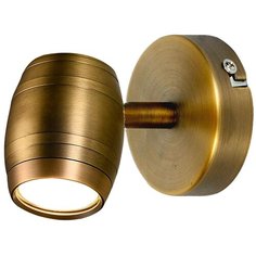 Спот Lussole Tuscaloosa GRLSP-9566, кол-во ламп: 1 шт., цвет арматуры: бронзовый, цвет плафона: бронзовый