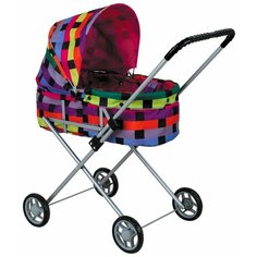 Коляска-люлька Buggy Boom Mixy (8013) черный/разноцветный