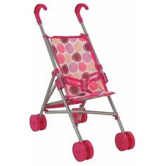 Прогулочная коляска Buggy Boom Mixy 8001 розовый/круги