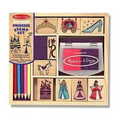 Набор печатей "Принцессы" Melissa & Doug