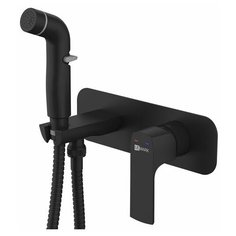 Смеситель Lemark Ursus LM7220BL с гигиеническим душем, встраиваемый