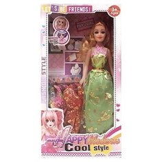 Кукла в комплекте с одеждой, в коробке 17*4*31,5 см. Игротрейд