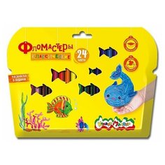 Фломастеры классические, 24 цвета Каляка Маляка