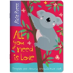 Тетрадь для записи английских слов АЙРИС пресс