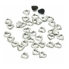 Стразы термоклеевые "Ideal", размер: 6 мм, цвет: прозрачный, 100 штук