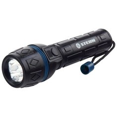Фонарь светодиодный, ударопрочный корпус, влагозащищённый, 3 LED, 2хАА// Stern
