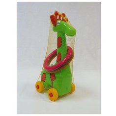 Каталка "Жираф-кольцеброс" Mej Pol