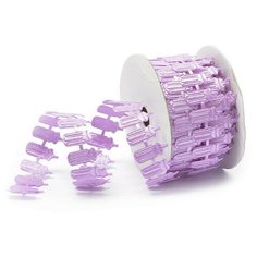 Лента декоративная "Ideal", 20 мм x 9,14 метра, цвет: 33 сиреневый (арт. TBY.ЛДФ.XL-03.5)