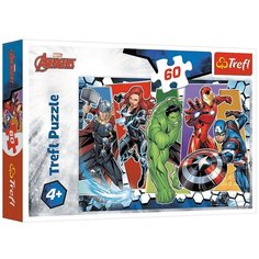 Пазл Trefl 60 деталей: Мстители SS21