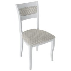 Орлеан Б-503 Стул (Белый матовый/тк.№218) Triya