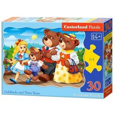 Пазл "Три медведя", 30 элементов Castorland