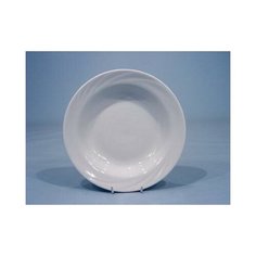 Тарелка глубокая "Голубка" без деколи, 200 мм Добрушский фарфоровый завод