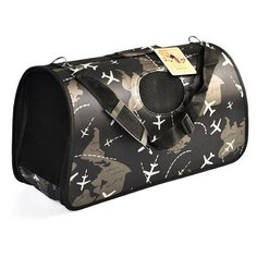 Сумка-переноска Homepet Авиатор для кошек и собак мелких пород (45 x 22 x 26 см)