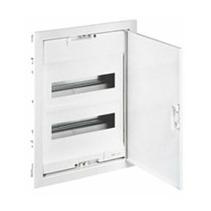 Legrand Nedbox Шкаф встраиваемый 24+4М белая дверь