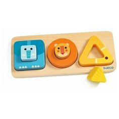 Рамка - вкладыш "Форма и размер" Djeco