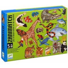 Карточная игра "Заниматч" Djeco