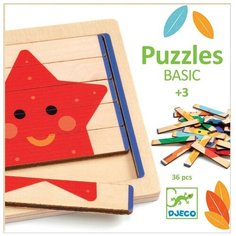 Развивающая игра "Basic Puzzles" Djeco