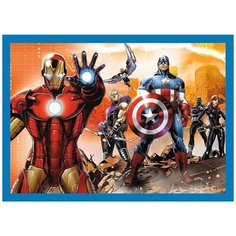 Пазл Trefl 35#48#54#70 деталей: Храбрые Мстители