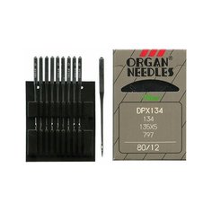 Набор игл для промышленных швейных машин "Organ Needles", №070, 10 штук, арт. DPх134/DPх5
