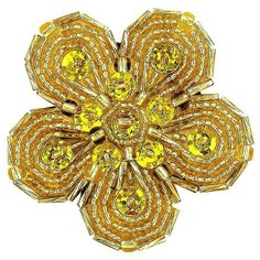 Набор для изготовления украшения-патча "Цветок" Клевер