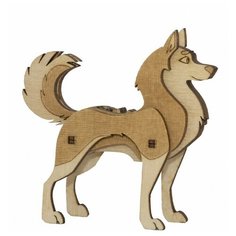 Деревянный конструктор Uniwood "Unit Собака"