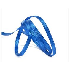 Лента атласная "IDEAL", 1/8", 3 мм (цвет: 3161, василек), 100 м