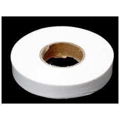 Лента нитепрошивная неклеевая, цвет: белый, 15 мм x 50 м Ideal