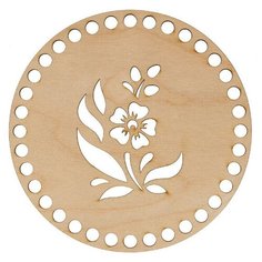 Заготовка для декорирования Mr. Carving "Панно с перфорацией. Цветок", 15 см
