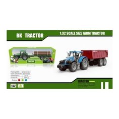 Машинка инерционная "Трактор с прицепом" Рыжий кот