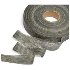 Лента нитепрошивная клеевая по долевой, цвет: серый, 20 мм x 100 м, арт.4720G Ideal