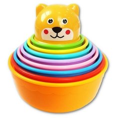 Развивающая игрушка "Пирамидка" (цвет: оранжевый) Uviton