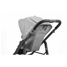 Чехол на ручку коляски "UPPAbaby Cruz", кожа, цвет черный