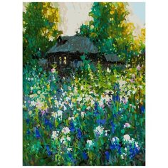 Картина по номерам Белоснежка: Домик