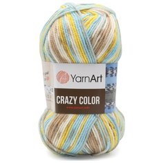 Пряжа Yarn art "Crazy color", цвет: 180 секционный, 260 м, 100 грамм (5 мотков)