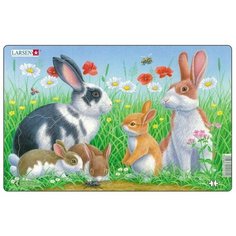 Пазл "Кролики" (5 кроликов) Larsen