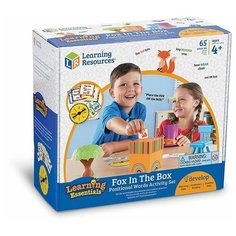 Развивающая игрушка "Лисичка в коробочке с карточками" Learning Resources