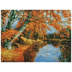 Алмазная мозаика Белоснежка: Уж лист осенний землю всю покрыл