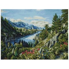 Алмазная мозаика Белоснежка: Река Катунь