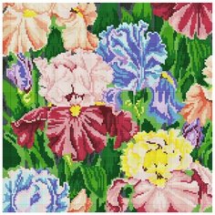 Алмазная мозаика Белоснежка: Ирисы