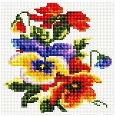Алмазная мозаика Белоснежка: Цветочки
