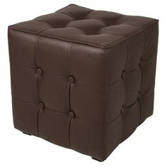 Пуф Delicatex Остин, Экокожа, 40х40х42 см