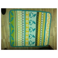 Плед-покрывало "Весна", вязанный, 90х100 см Sansli