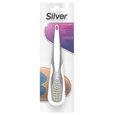 Щетка "Silver" для обуви из нубука и замши, 4-х сторонняя