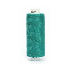 Нитки бытовые "Ideal", 40/2, цвет: зеленый (441), 366 м, 10 штук