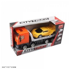 Трейлер инерционный, с машинкой Shantou Gepai