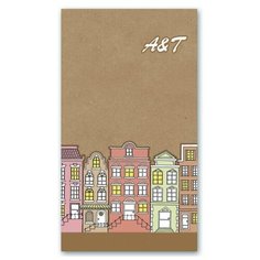 Телефонная книжка "Цветные дома" Феникс