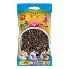 Бусинки для термомозаики, 1000 штук (цвет: коричневый) Hama