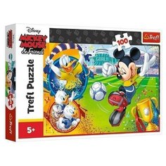 Пазл-midi "Микки Маус на поле", 100 элементов Trefl